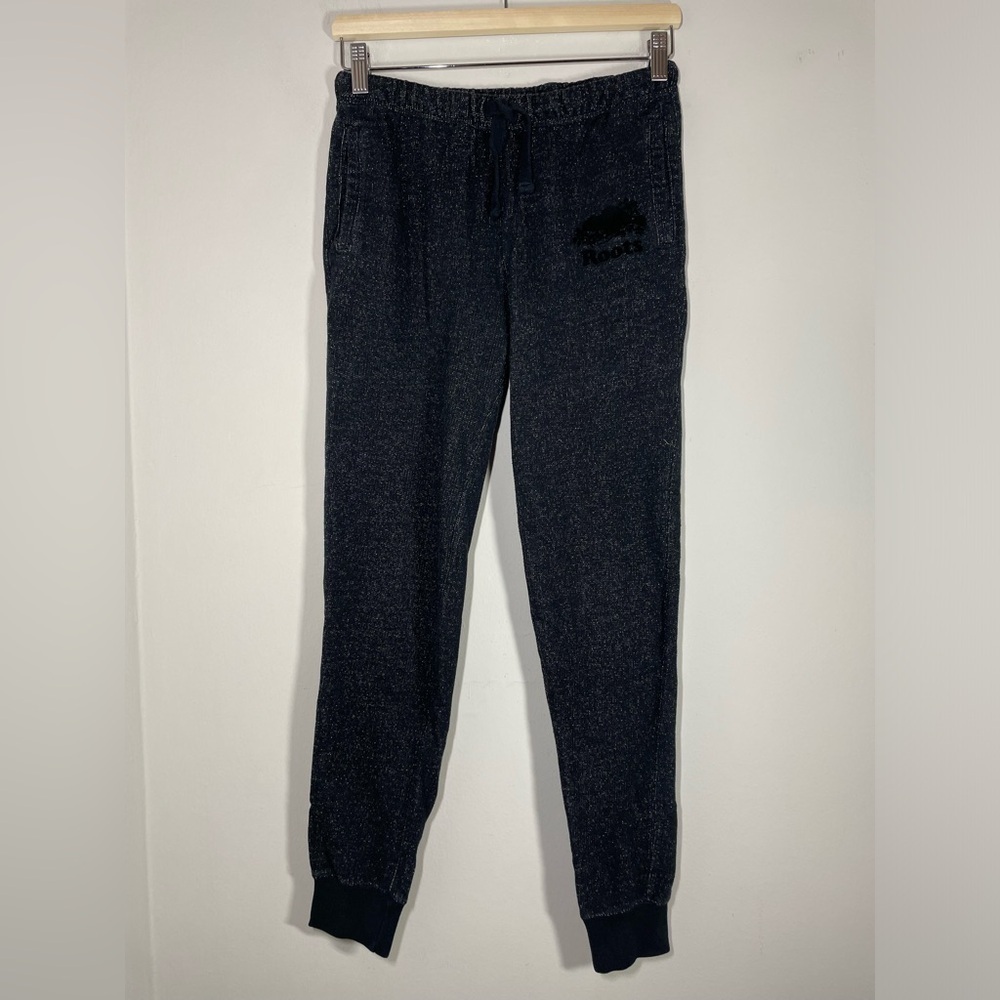 Roots Black Slim Cuff Sweatpant size XS - Picture 6 of 10